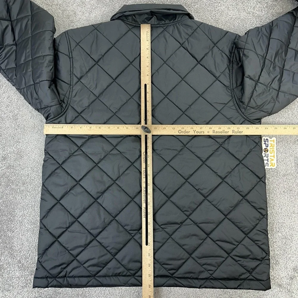 Nike Therma-FIT Jacket Mens Medium Black Quilted Loose Fit Synthetic Puffer